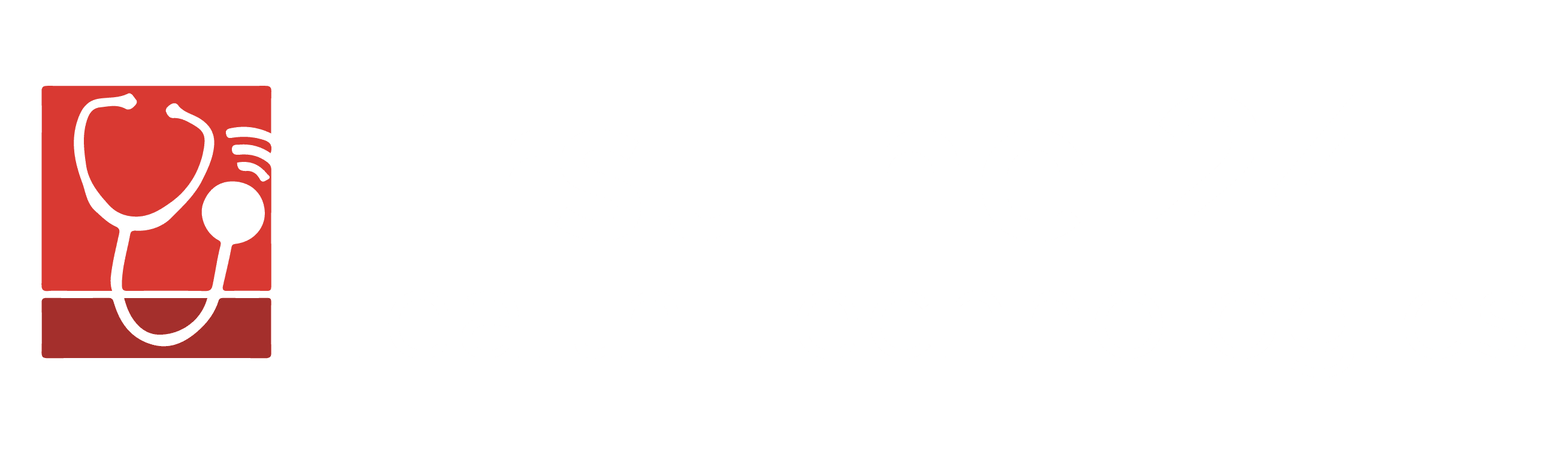Firstline Logo - White